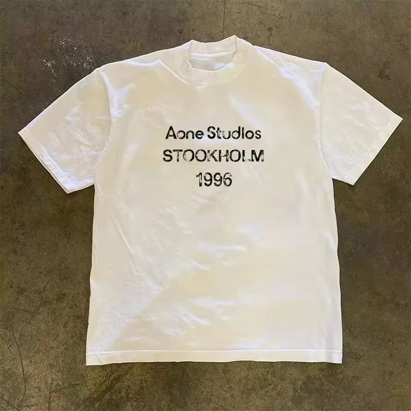 Streetwear Brand Fashion - เทรนด์แฟชั่นฤดูร้อนใหม่ เสื้อยืดพิมพ์ลายตัวอักษรแบรนด์หรู เสื้อยืดผ้าฝ้ายสำหรับผู้ชายและผู้หญิง เสื้อยืดแขนสั้น เสื้อยืดแบบยูนิเซ็กส์