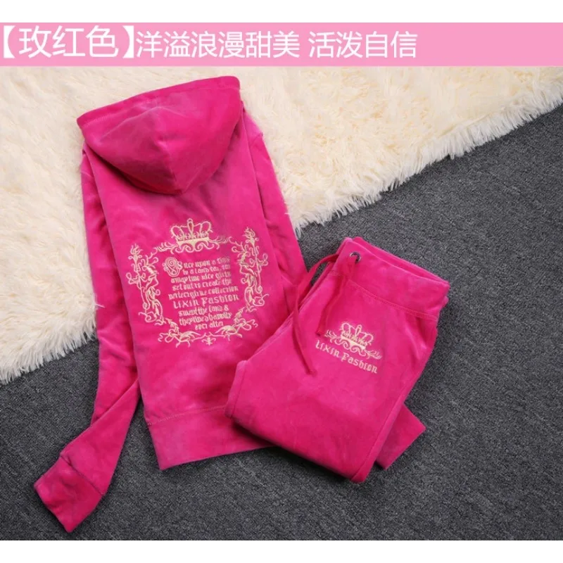 JC ชุดวอร์มผู้หญิงกำมะหยี่แบรน - Streetwear Brands บทวิจารณ์และราคา