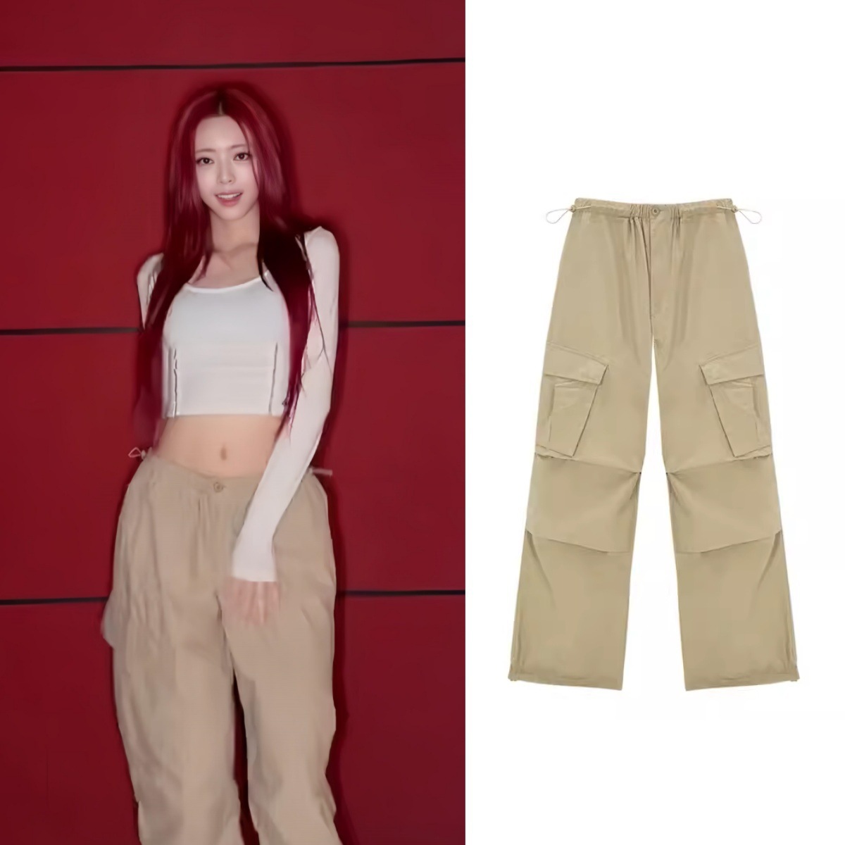 กางเกงขายาวทรงหลวมสไตล์ลำลองสำ - Streetwear Brand Korea บทวิจารณ์และราคา