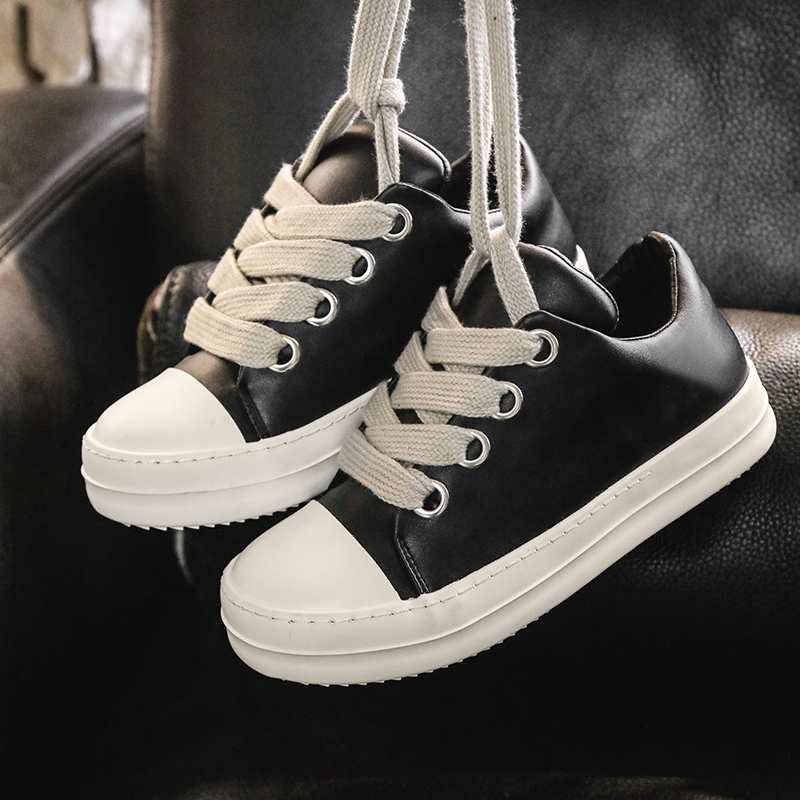 รองเท้าผู้ชายรองเท้าผ้าใบลำลอง - Streetwear Brand Fashion บทวิจารณ์และราคา