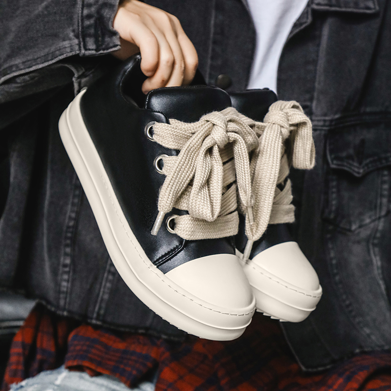 รองเท้าผู้ชายรองเท้าผ้าใบลำลอง - Streetwear Brand Fashion บทวิจารณ์และราคา