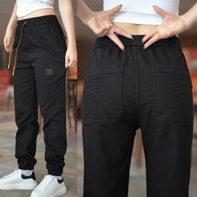 Slimยืดแฟชั่นสบายๆกางเกงผู้ชาย - Streetwear Brand Fashion บทวิจารณ์และราคา