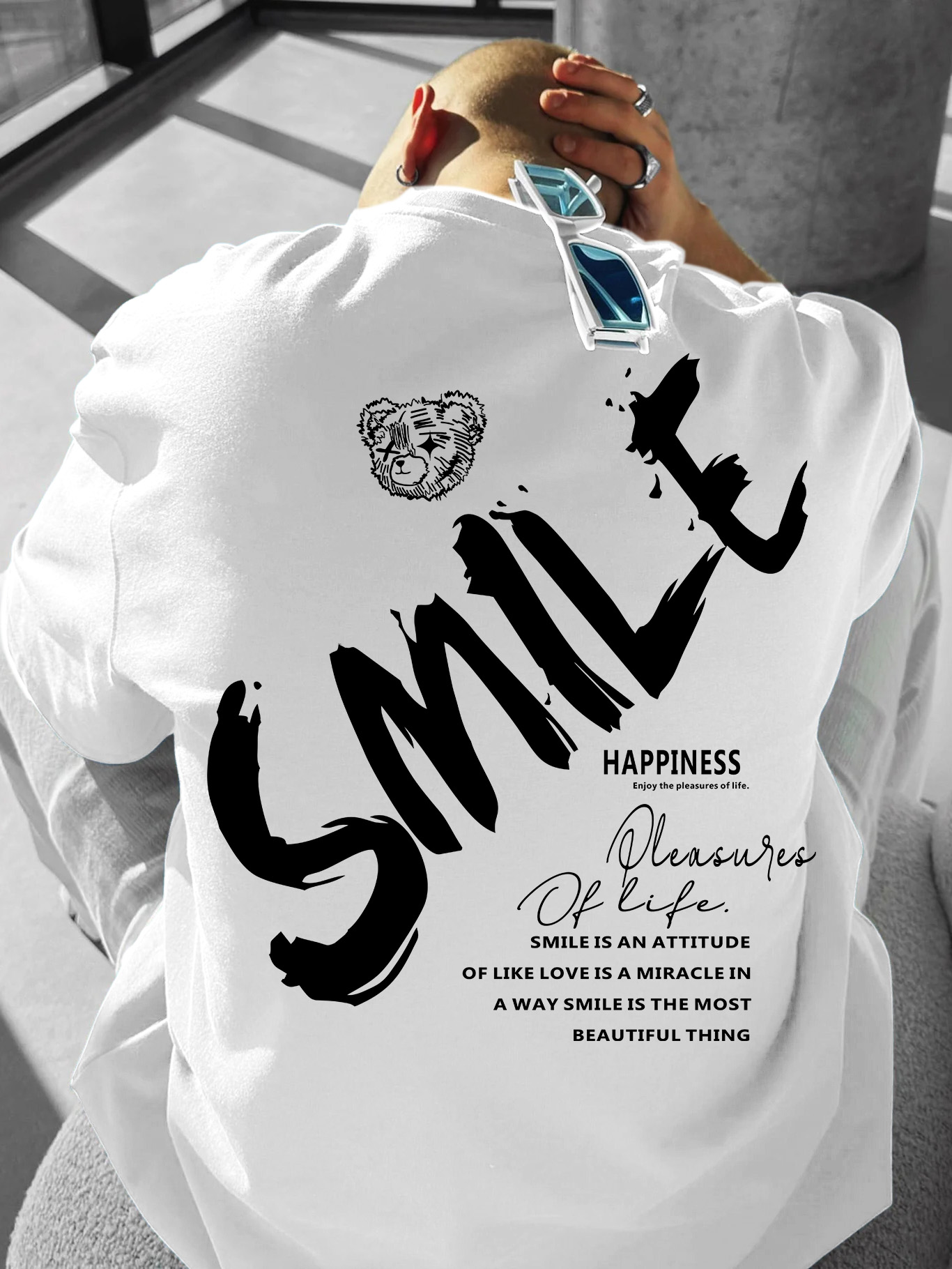 เสื้อยืดสตรีทแวร์ขนาดใหญ่สำหรั - Streetwear Brand Quotes บทวิจารณ์และราคา
