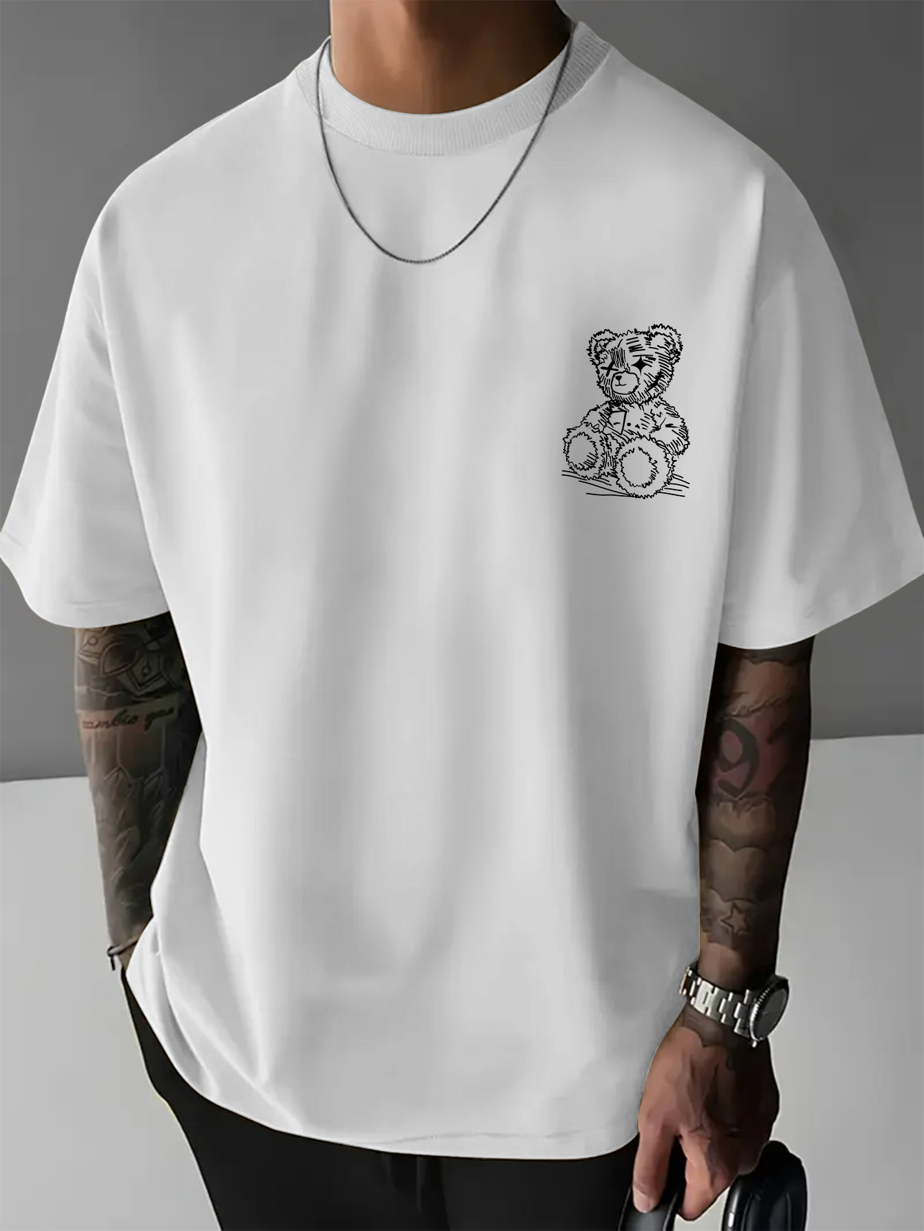 เสื้อยืดสตรีทแวร์ขนาดใหญ่สำหรั - Streetwear Brand Quotes บทวิจารณ์และราคา