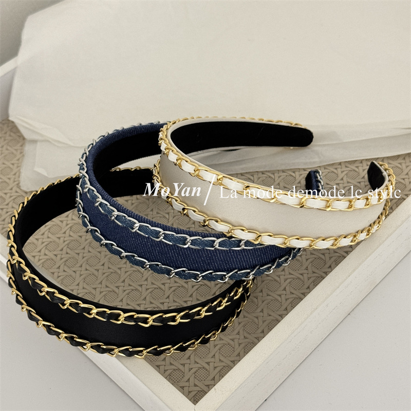 ที่คาดผมโลหะแบบคลาสสิกสไตล์ฝรั - Streetwear Brand Fashion บทวิจารณ์และราคา