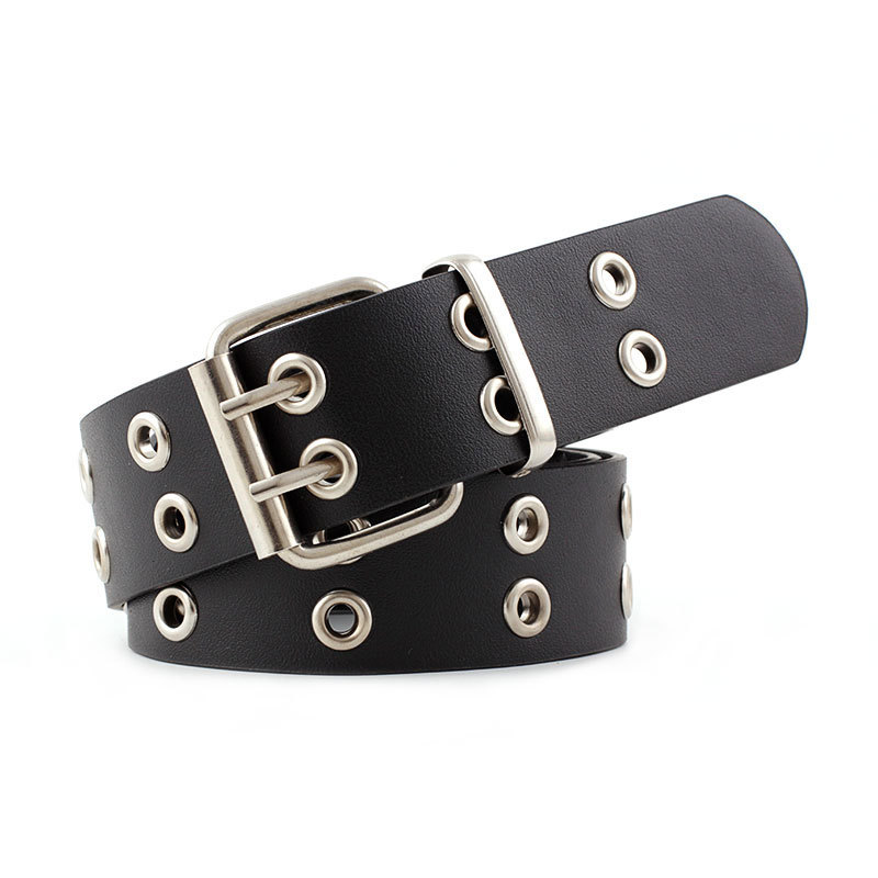 ผู้หญิง Punk Goth เข็มขัดหนังผ - Streetwear Brand Belts บทวิจารณ์และราคา