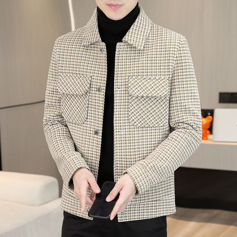 ฤดูหนาวลายสก๊อตเสื้อแจ็คเก็ตผู - Streetwear Brand Fashion บทวิจารณ์และราคา